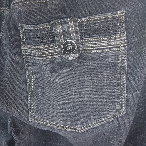 WHBM Blanc 4R Black Straight Jeans - Picture 10 of 10